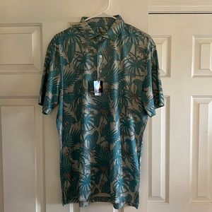 Johnnie-O SPF 50 collar shirt size men’s M.  New with tags.